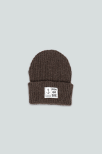Load image into Gallery viewer, Fish or Die Beanie (Dark Brown)
