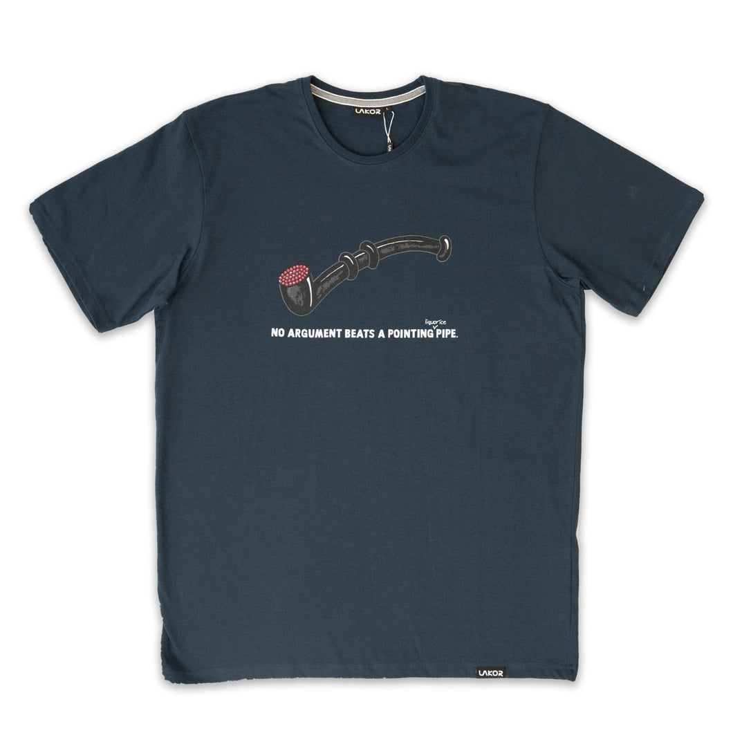 Lakridspibe T-shirt (Blue Night)