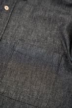 Load image into Gallery viewer, Organic Denim Shirt (Black)
