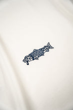 Load image into Gallery viewer, Mini Smoking Salmon T-shirt (Star White)
