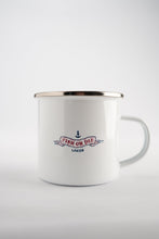 Load image into Gallery viewer, The Smoking Salmon Enamel Mug
