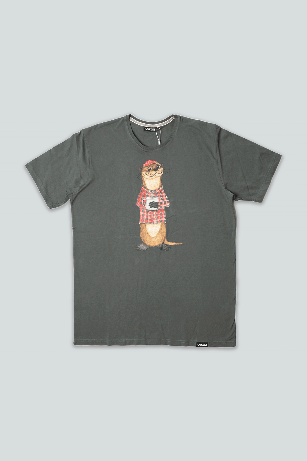 An Otter Coffee T-shirt (Urban Chic)