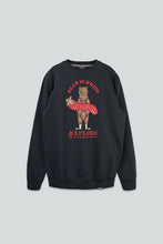 Load image into Gallery viewer, Bear Burrito Crewneck (Moonless Night)
