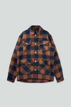 Load image into Gallery viewer, Birler Wool Jacket (Blueberry/Mocha Bisque)
