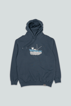 Load image into Gallery viewer, Fishing Vessel Hoodie (Blueberry)
