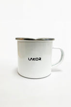 Load image into Gallery viewer, Never Turn Enamel Mug
