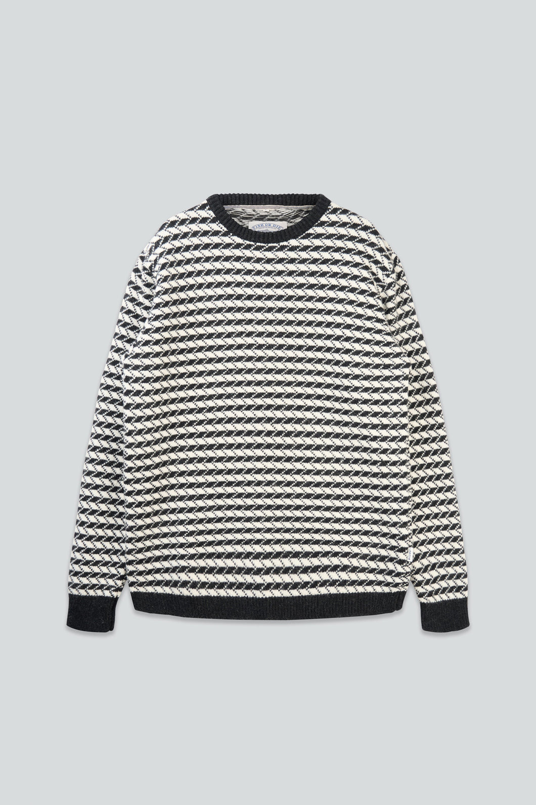 Faroese Fisher Knit (Off White / Black)
