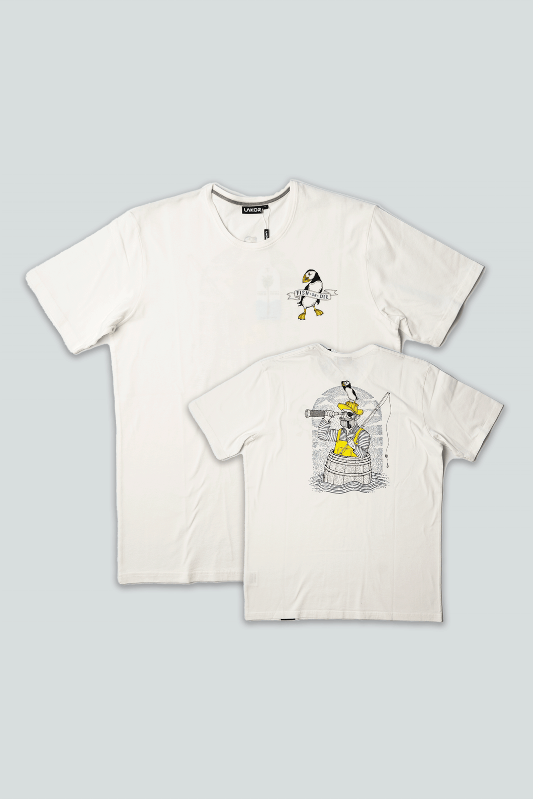 Fishing In A Barrel T-shirt (Star White)