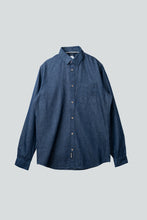 Load image into Gallery viewer, Organic Denim Shirt (Dark Blue)

