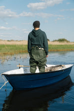 Load image into Gallery viewer, Snooze Moose Hoodie (Green Gables)
