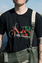 Load image into Gallery viewer, Red Maxi T-shirt (Moonless Night)
