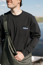 Load image into Gallery viewer, Mini Smoking Salmon LS T-shirt
