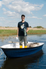 Load image into Gallery viewer, Seagull in a Cup T-shirt (Blueberry)
