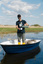 Load image into Gallery viewer, Seagull in a Cup T-shirt (Blueberry)
