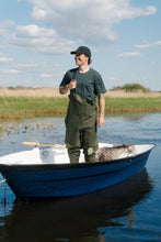 Load image into Gallery viewer, Mini Red Maxi T-shirt (Green Gables)

