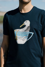 Load image into Gallery viewer, Seagull in a Cup T-shirt (Blueberry)
