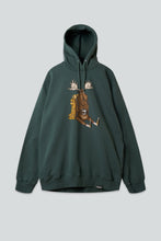 Load image into Gallery viewer, Snooze Moose Hoodie (Green Gables)
