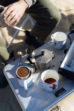 Load image into Gallery viewer, Bear Burrito Enamel Mug
