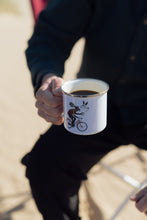 Load image into Gallery viewer, Off To Work Enamel Mug
