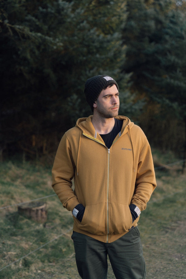 Out There Zip Hoodie (Wood Thrush)