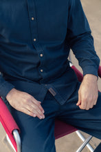 Load image into Gallery viewer, Plain Dal Shirt (Blueberry)

