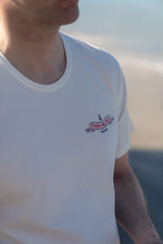 Load image into Gallery viewer, The Smoking Salmon T-shirt (Star White)
