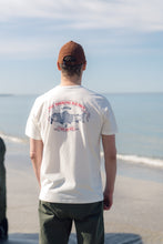 Load image into Gallery viewer, The Smoking Salmon T-shirt (Star White)

