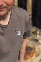 Load image into Gallery viewer, Mini Flying Seagull T-shirt (Morel)
