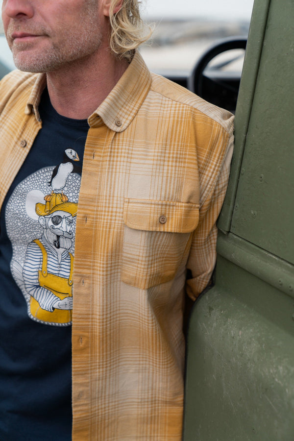 Inca Unna Shirt (Wood Thrush/White Pepper)