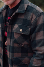 Load image into Gallery viewer, Birler Wool Jacket (Morel/Green Gables)

