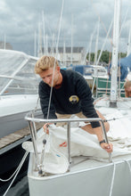 Load image into Gallery viewer, Sunshine Seagull Crewneck (Moonless Night)
