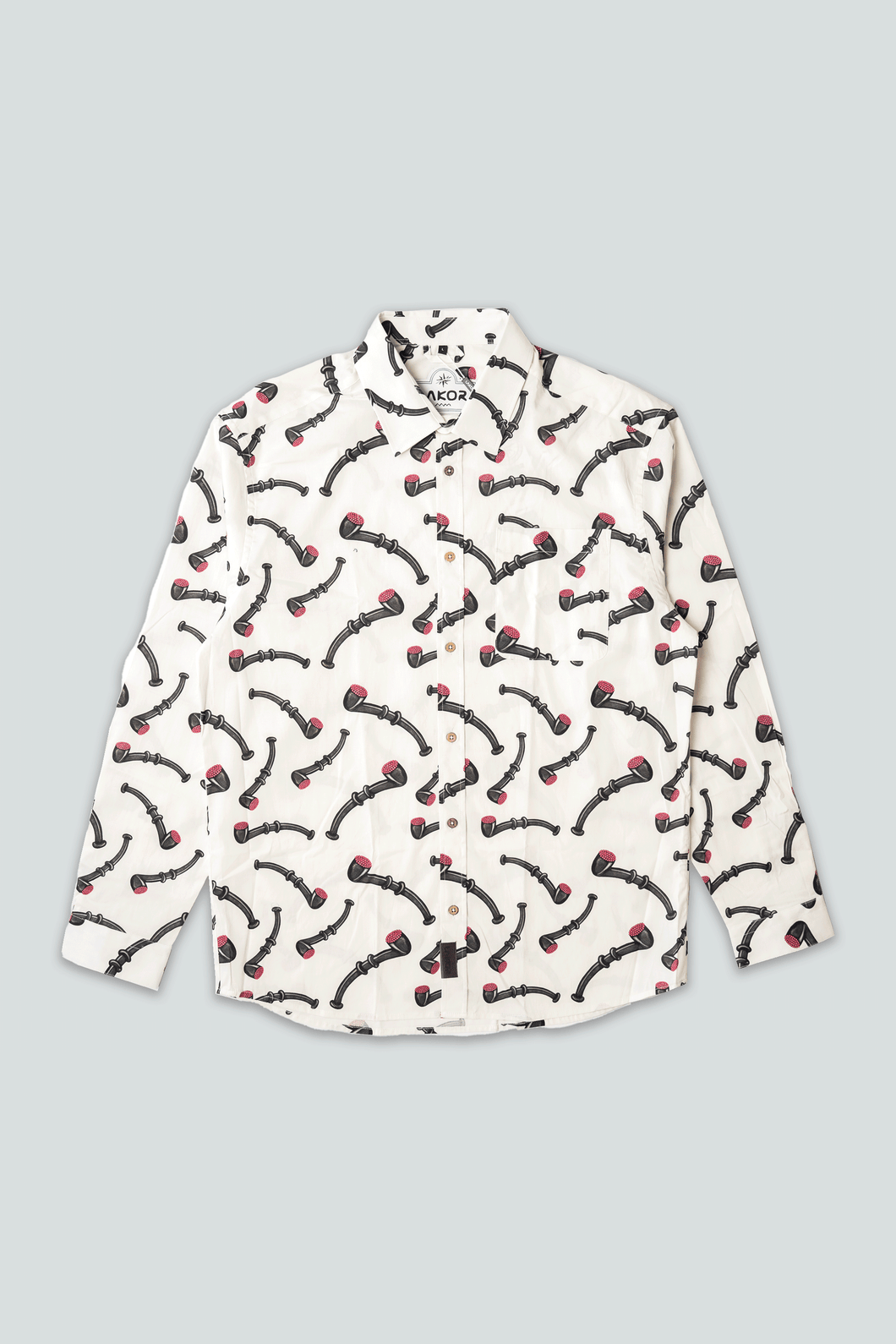 Lakridspibe LS Shirt (Off White)