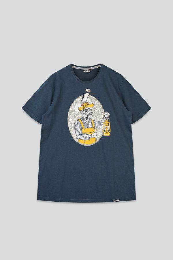 Light the Way T-shirt (Blueberry)