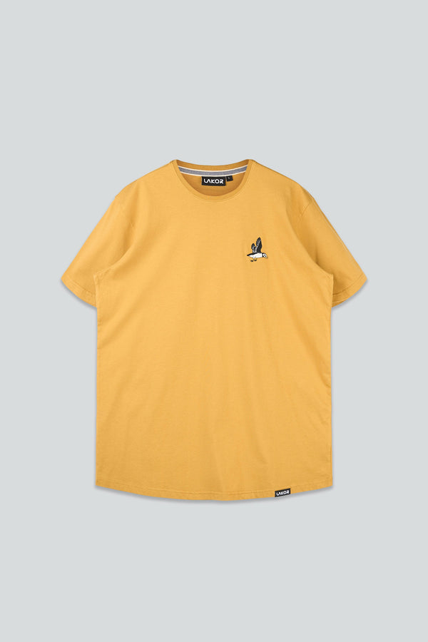 Mini Flying Puffin T-shirt (Wood Thrush)