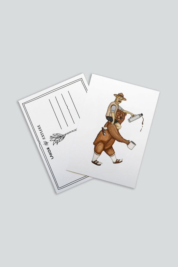 Nordic Über Postcard