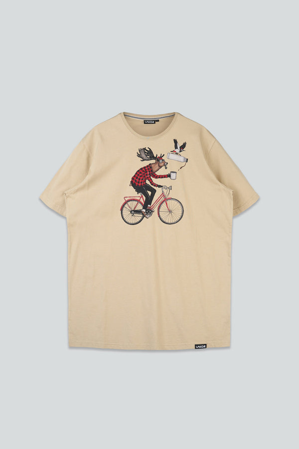 Off to Work T-shirt (White Pepper)