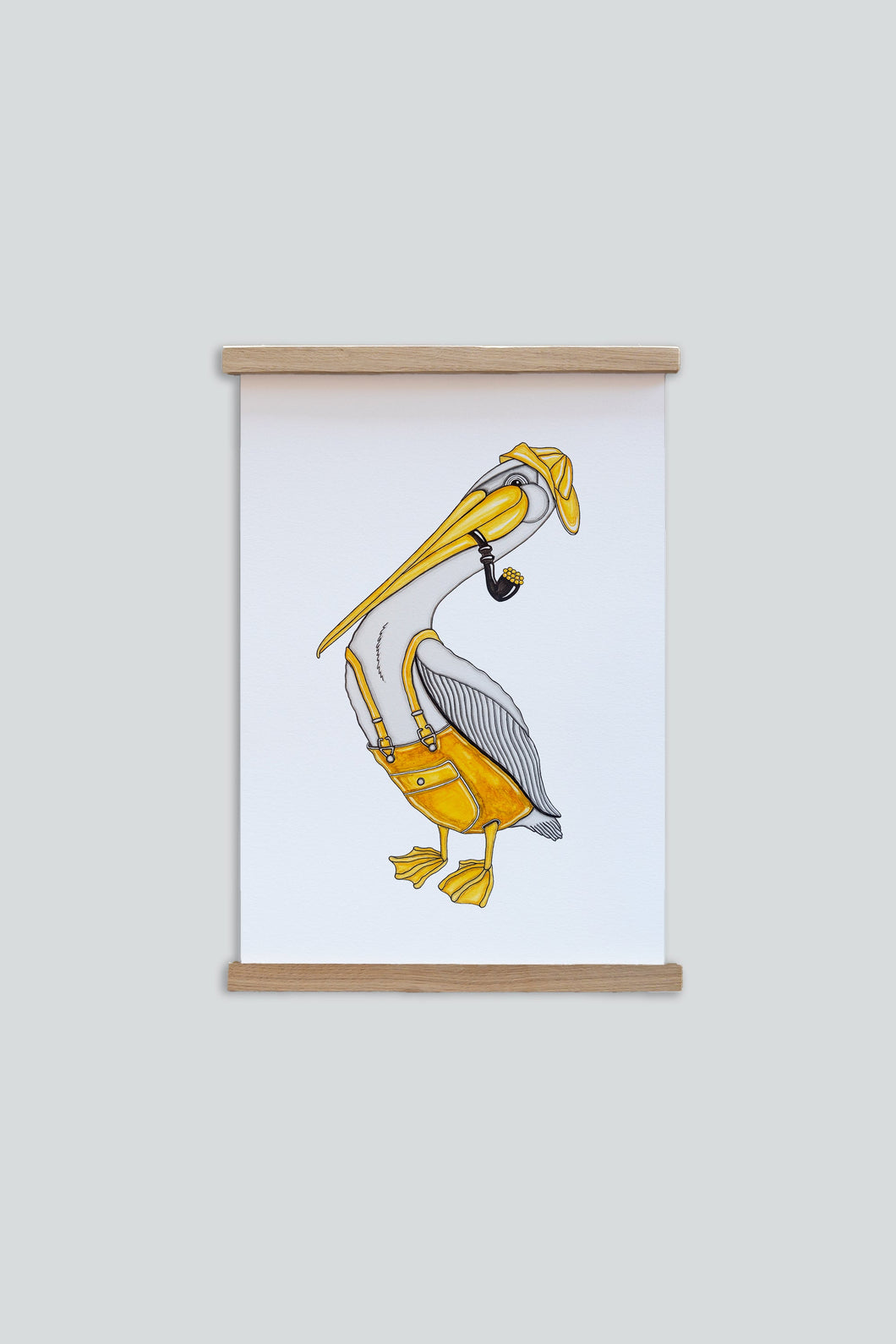 Pier Pelican Poster