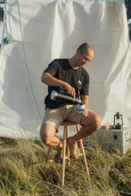 Load image into Gallery viewer, Mini Ocean Camper T-shirt (Moonless Night)
