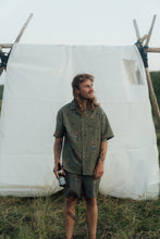 Load image into Gallery viewer, Dashboard Hula Short Sleeve Shirt (Deep Lichen Green)
