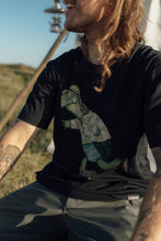 Load image into Gallery viewer, Turbo Turtle T-shirt (Moonless Night)
