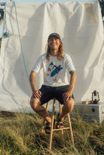 Load image into Gallery viewer, Surf&#39;s Up T-shirt (Star White)
