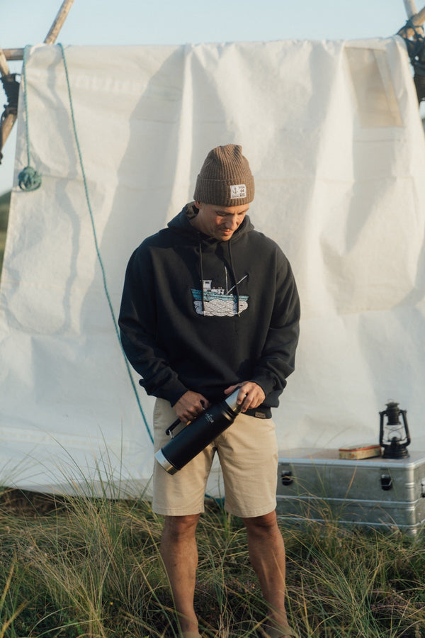 Fishing Vessel Hoodie (Blueberry)