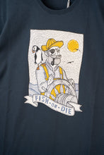 Load image into Gallery viewer, Seaparrot and Shipster T-shirt (Blueberry)
