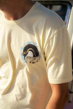 Load image into Gallery viewer, Pool Party Penguin T-shirt (Anise flower)
