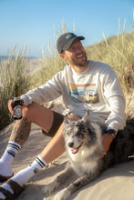 Load image into Gallery viewer, Trippin&#39; Crewneck (Oatmeal Melange)
