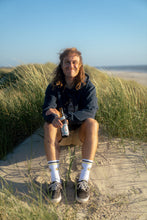 Load image into Gallery viewer, Pilgrim Penguin Hoodie (Blueberry)
