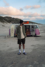 Load image into Gallery viewer, Ahoy! Mini Forest Camper T-shirt (Oatmeal Melange/Star White)
