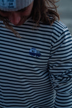 Load image into Gallery viewer, Ahoy! Mini Ocean Camper T-shirt (Blueberry/Star White)
