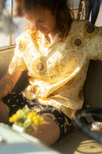 Load image into Gallery viewer, Sunflower Swim Shorts (Moonless Night)
