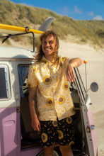Load image into Gallery viewer, Sunflower Swim Shorts (Moonless Night)
